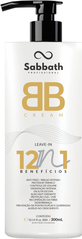 Finalizador BB Cream Sabbath Home Care 300ml