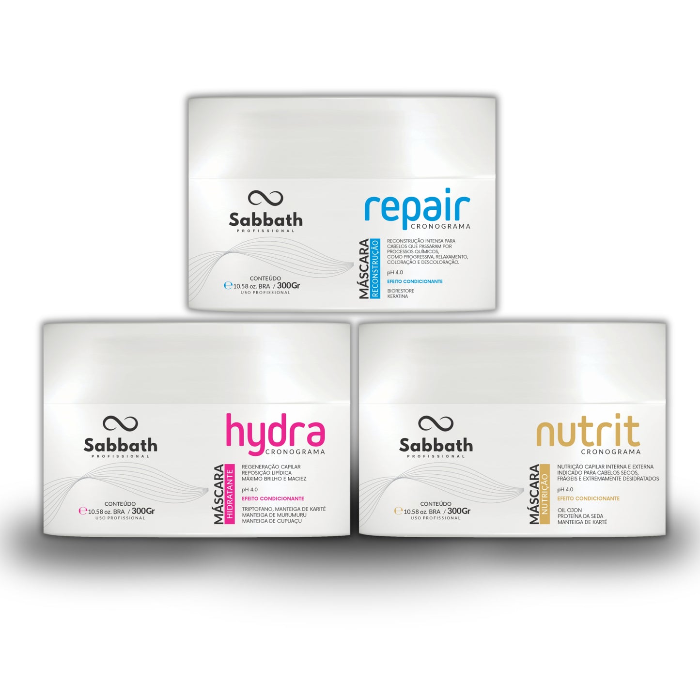 kIT Cronograma Capilar Premium Home Care 300g