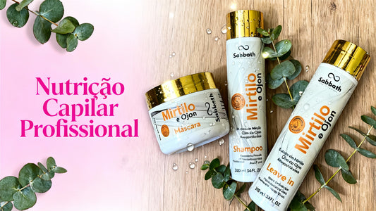 Kit Pós Química Sabbath Mirtilo e Ojon